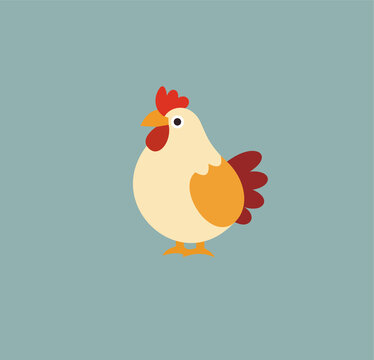 鸡logo
