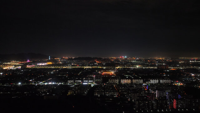 青岛夜景白沙河夜景