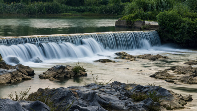 石枧堰溪流