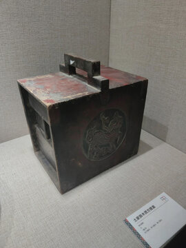 土家族木质方提盒食盒