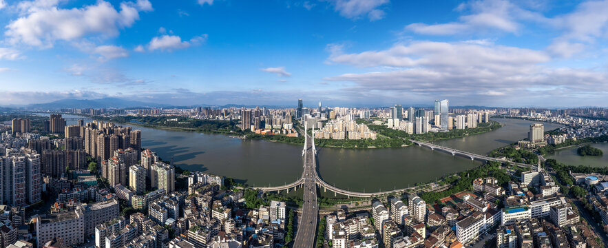 惠州合生大桥航拍全景