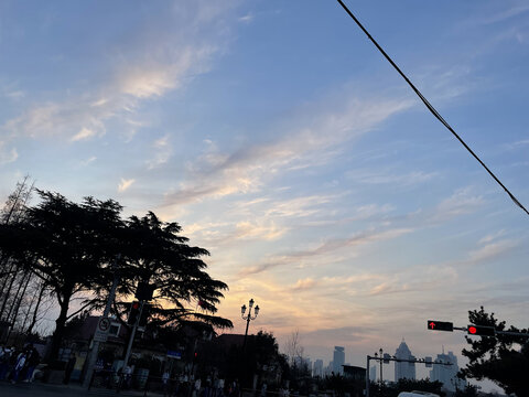 晚霞