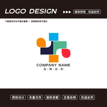 教育logo标志