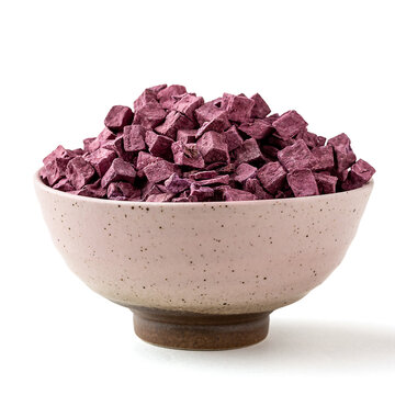 一碗紫薯干