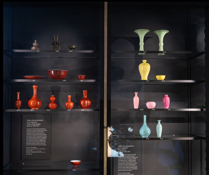 大英博物馆中国瓷器展厅