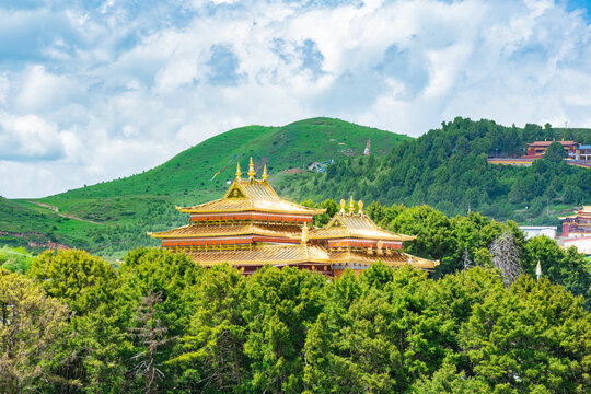 郎木寺甘南风光