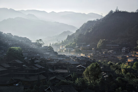 西江千户苗寨贵州黔东南旅游