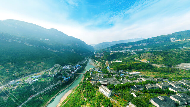 贵州赤水河生态风光