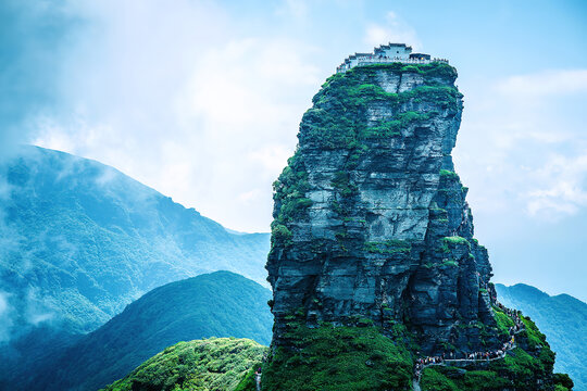 贵州旅游景点梵净山风光