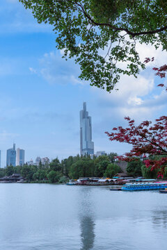 江苏南京玄武湖风景