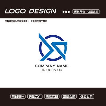 J字母logo标志