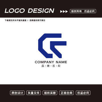 C字母logo科技
