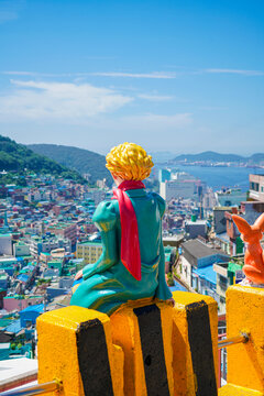 釜山甘川文化村韩国旅游景点