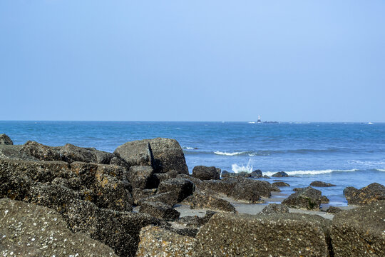 海边岩石