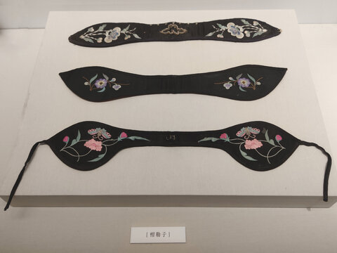 帽勒子古代刺绣