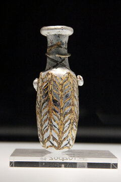 希腊化时期玻璃双耳瓶