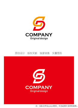 SD字母logo设计