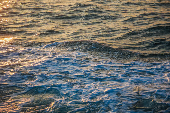 海浪花深海背景纹理大海洋水域