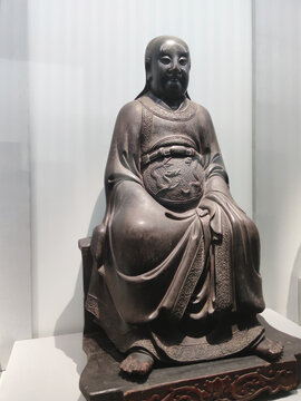 明代木胎真武坐像