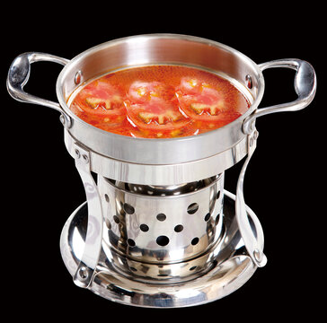番茄汤火锅