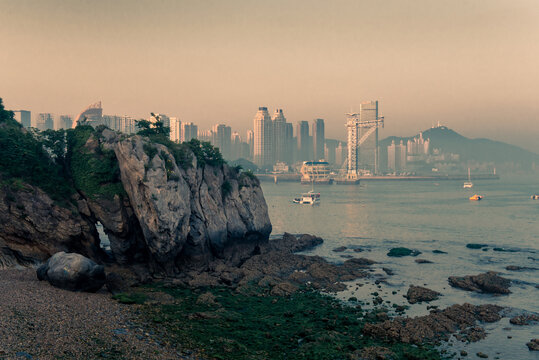 大连海滨地质景观