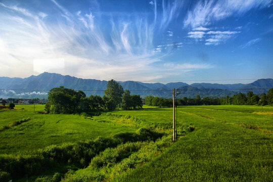 湘西现代农村风景