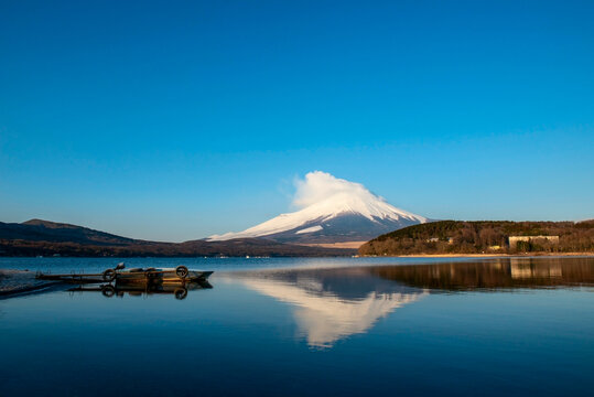 日本富士山风光