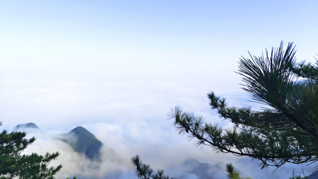 武功山云海美景