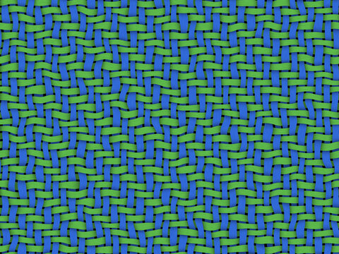 蓝绿编织底纹