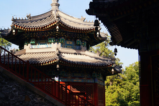 香山公园永安寺古建筑