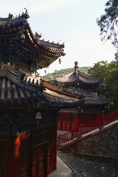 北京香山公园永安寺