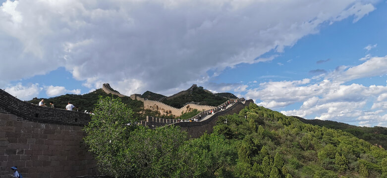 登八达岭长城