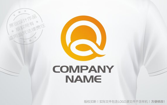 Q字母设计logo