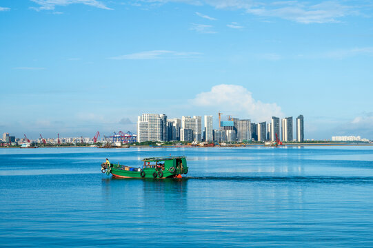 海口湾海景