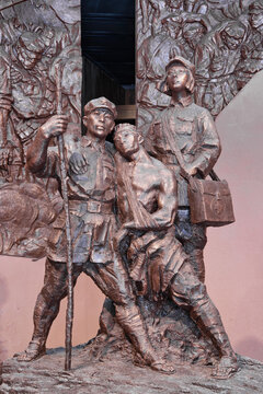 红军医院纪念馆雕塑