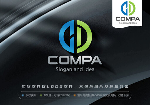 CD字母LOGO