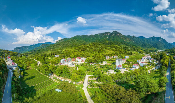 金寨县花石乡大湾村