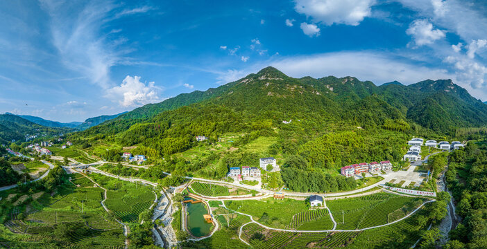 金寨县花石乡大湾村