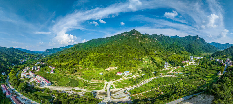 金寨县花石乡大湾村