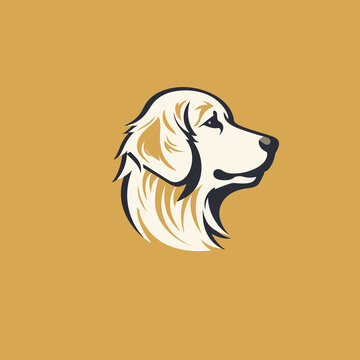 金毛犬logo