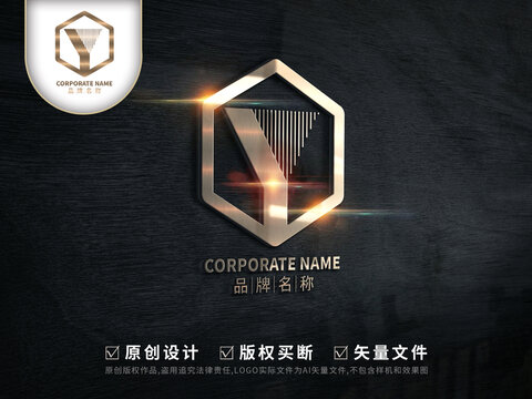 Y字母服装LOGO