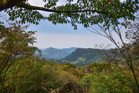 山王坪风车自然风光