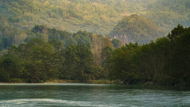 秦岭山水风光