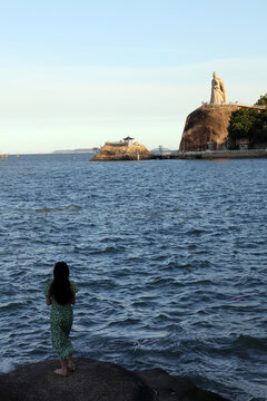 鼓浪屿郑和雕像