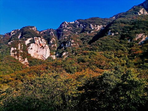 嵩山秋景