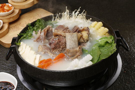 韩式牛排锅