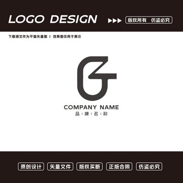 G字母logo标志