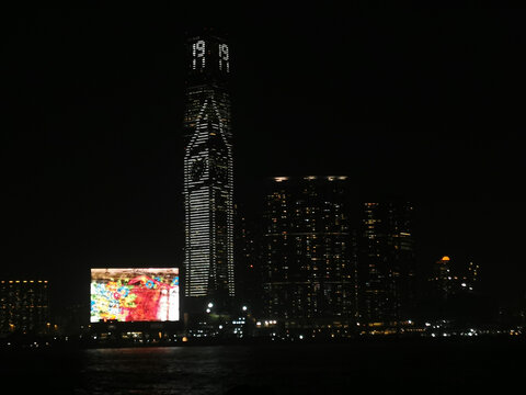 香港城市夜景