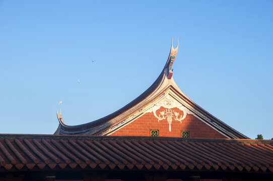 闽南建筑古厝屋顶