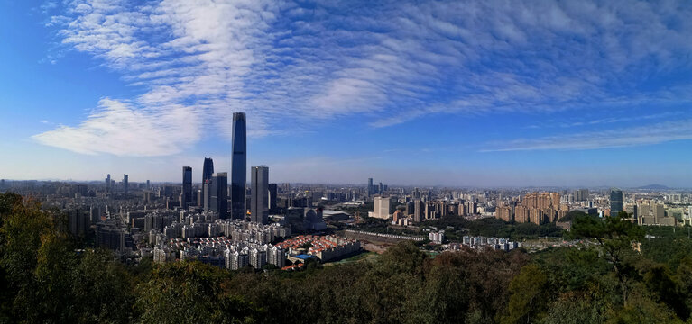 东莞城市建筑全景